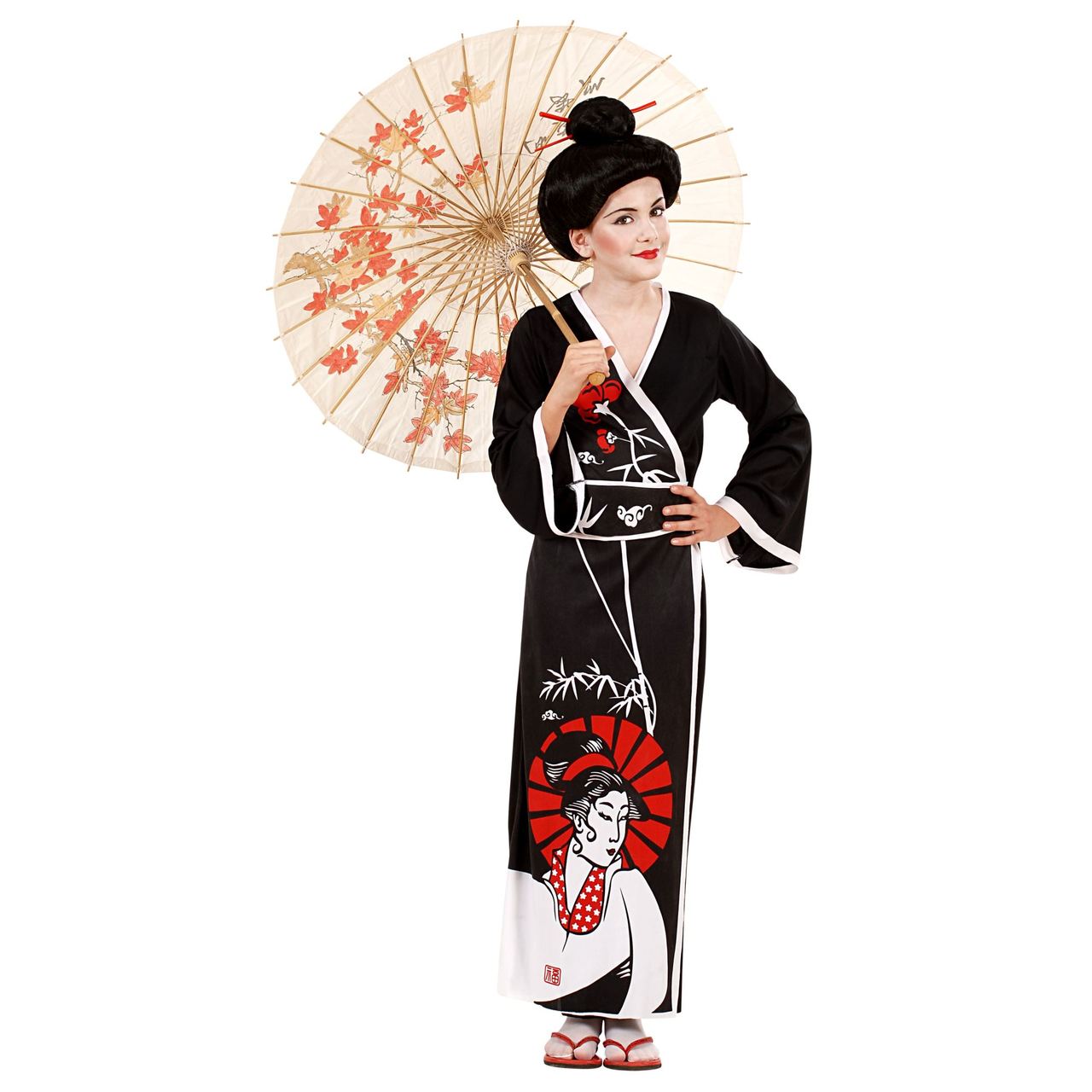 Déguisement de Geisha Hiroko pour fille 