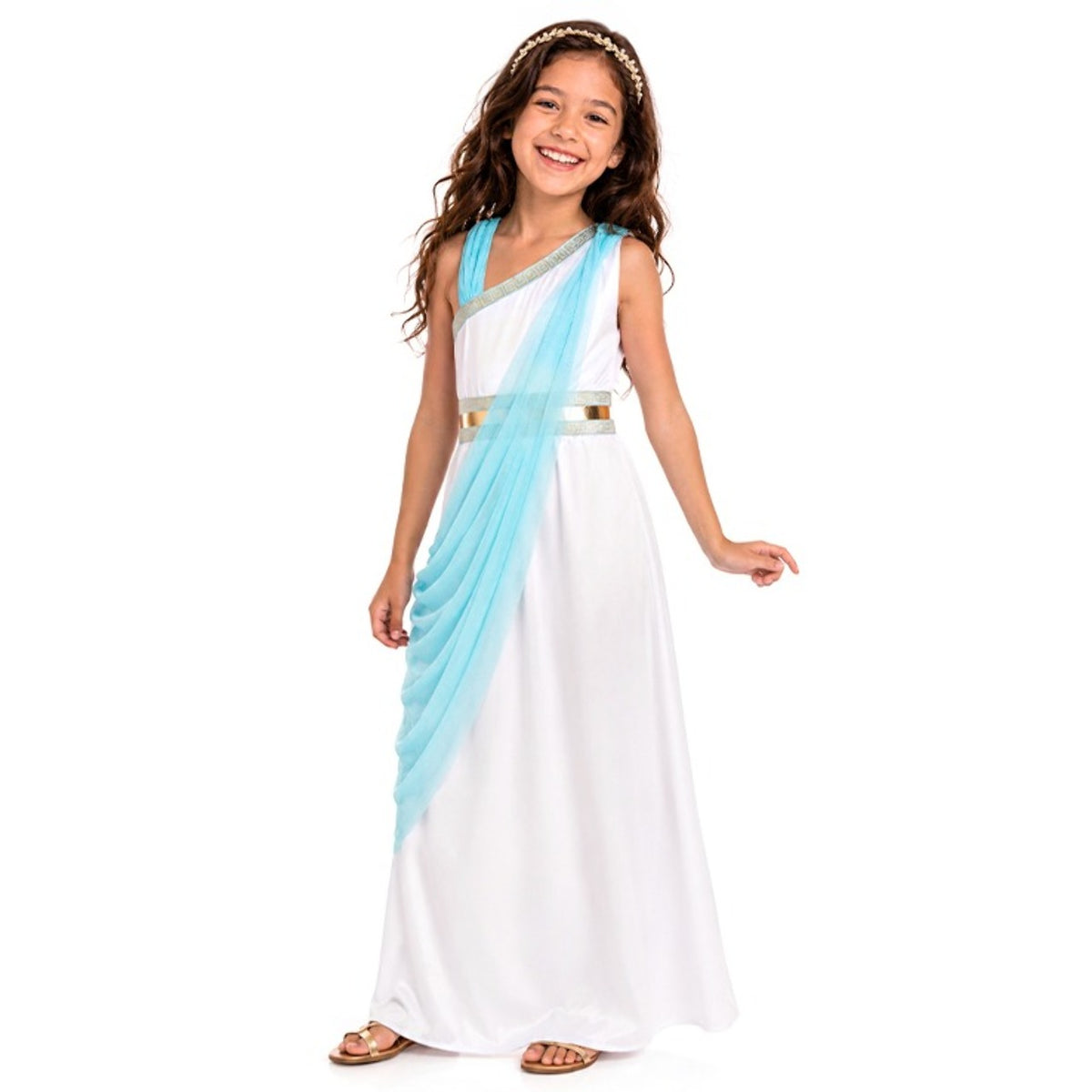 Déguisement de Grecque Thalía pour fille
