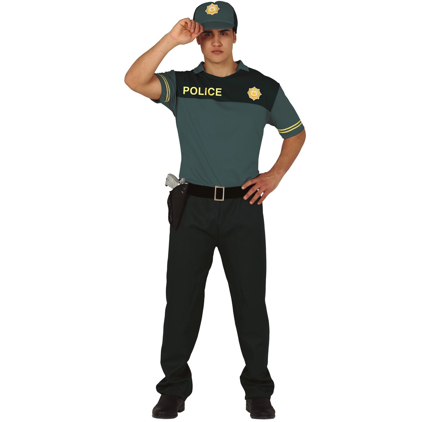 Déguisement de Guardia Civil Vert pour homme