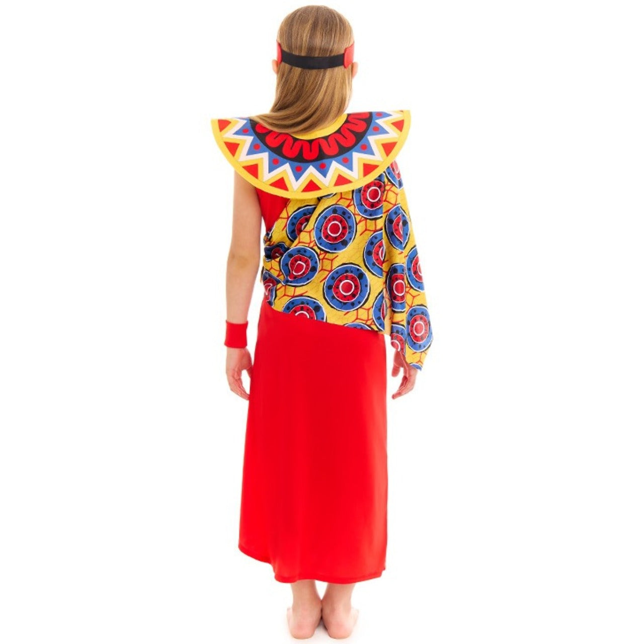 Costume de guerrier de la tribu Masai pour fille