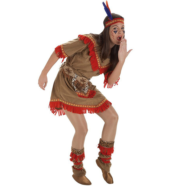 Déguisement Indienne Comanche pour femme