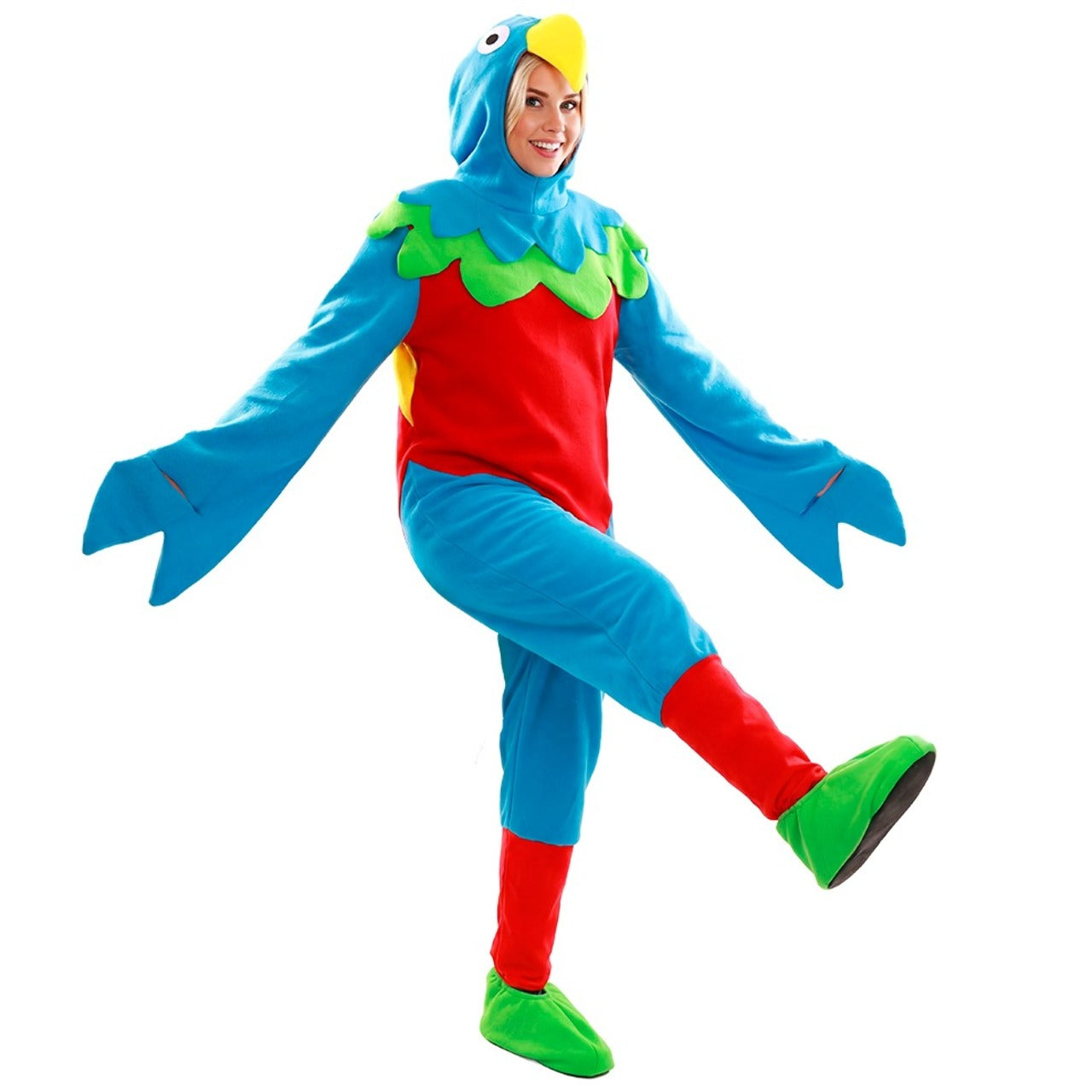 Déguisement Perroquet Multicolore adulte