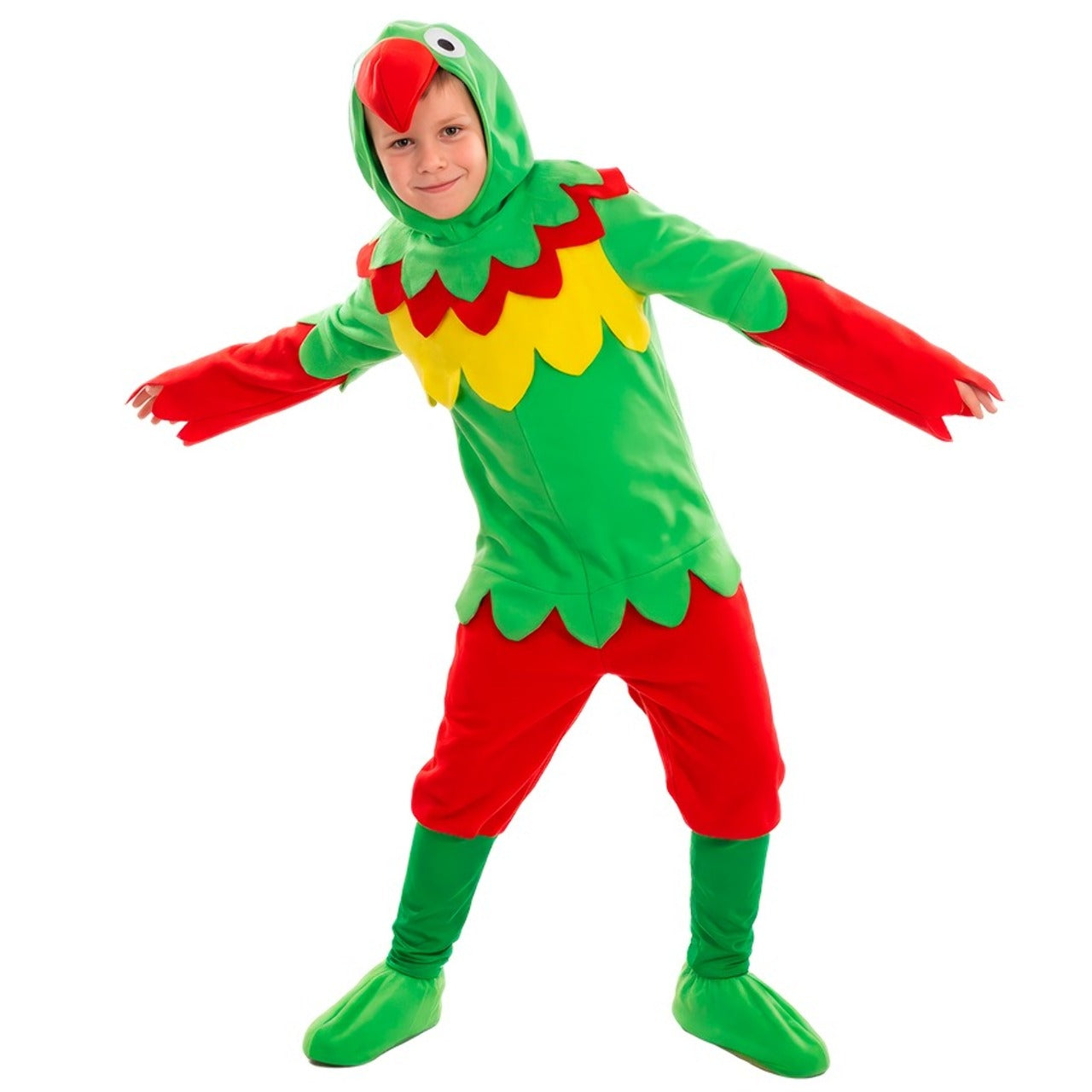 Déguisement Perroquet Multicolore enfant