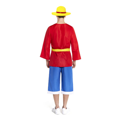 Déguisement Luffy One Piece Aventurier adulte