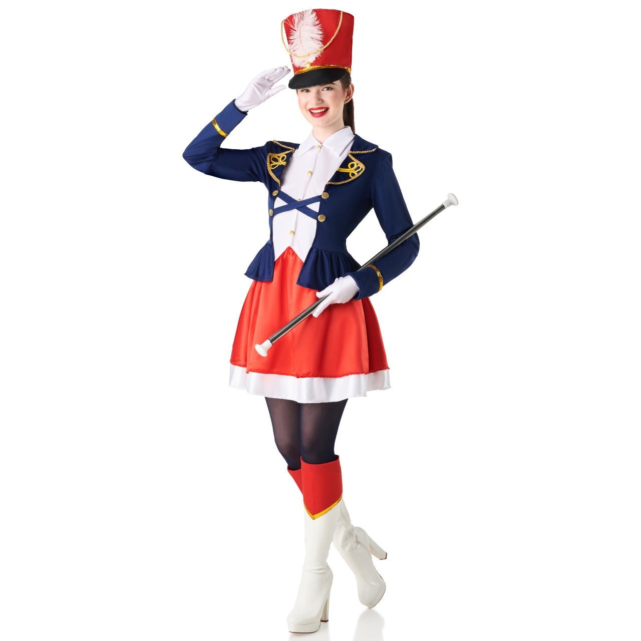 Déguisement Majorette de Luxe Femme