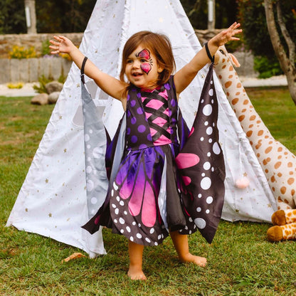 Disfraz mariposa niña