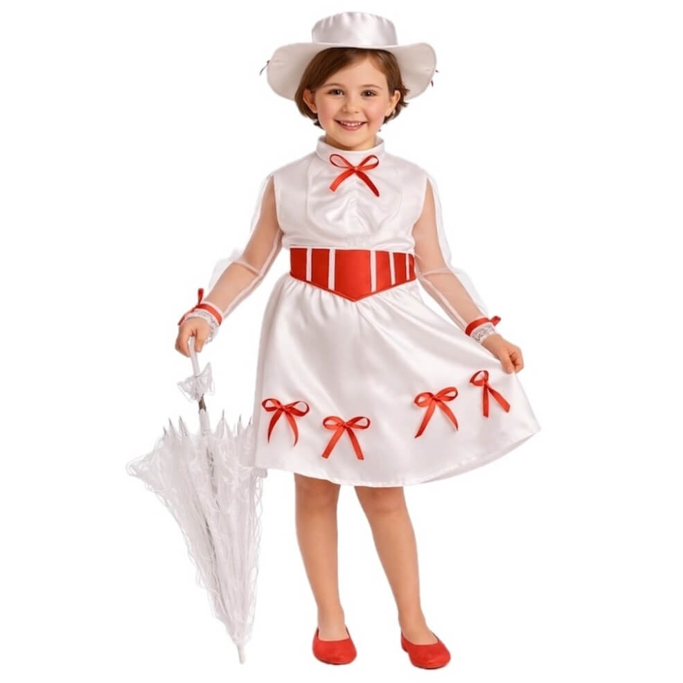 Déguisement de Nounou Poppins Magique pour fille