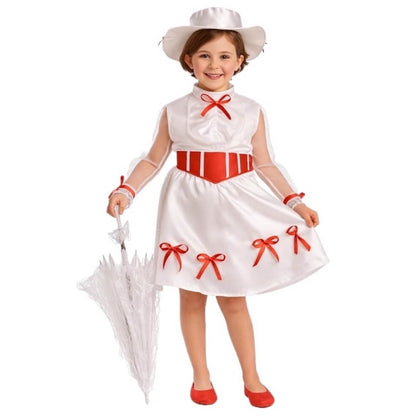 Déguisement de Nounou Poppins Magique pour fille