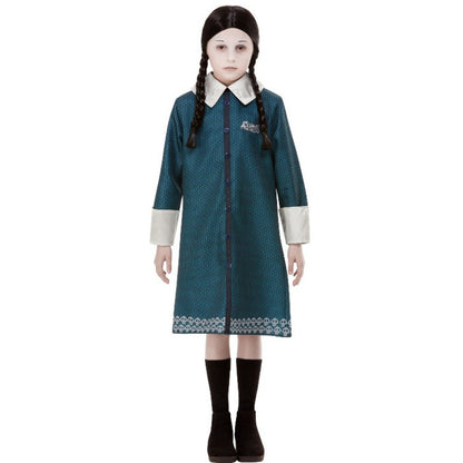 Déguisement Wednesday Addams™ avec perruque pour fille