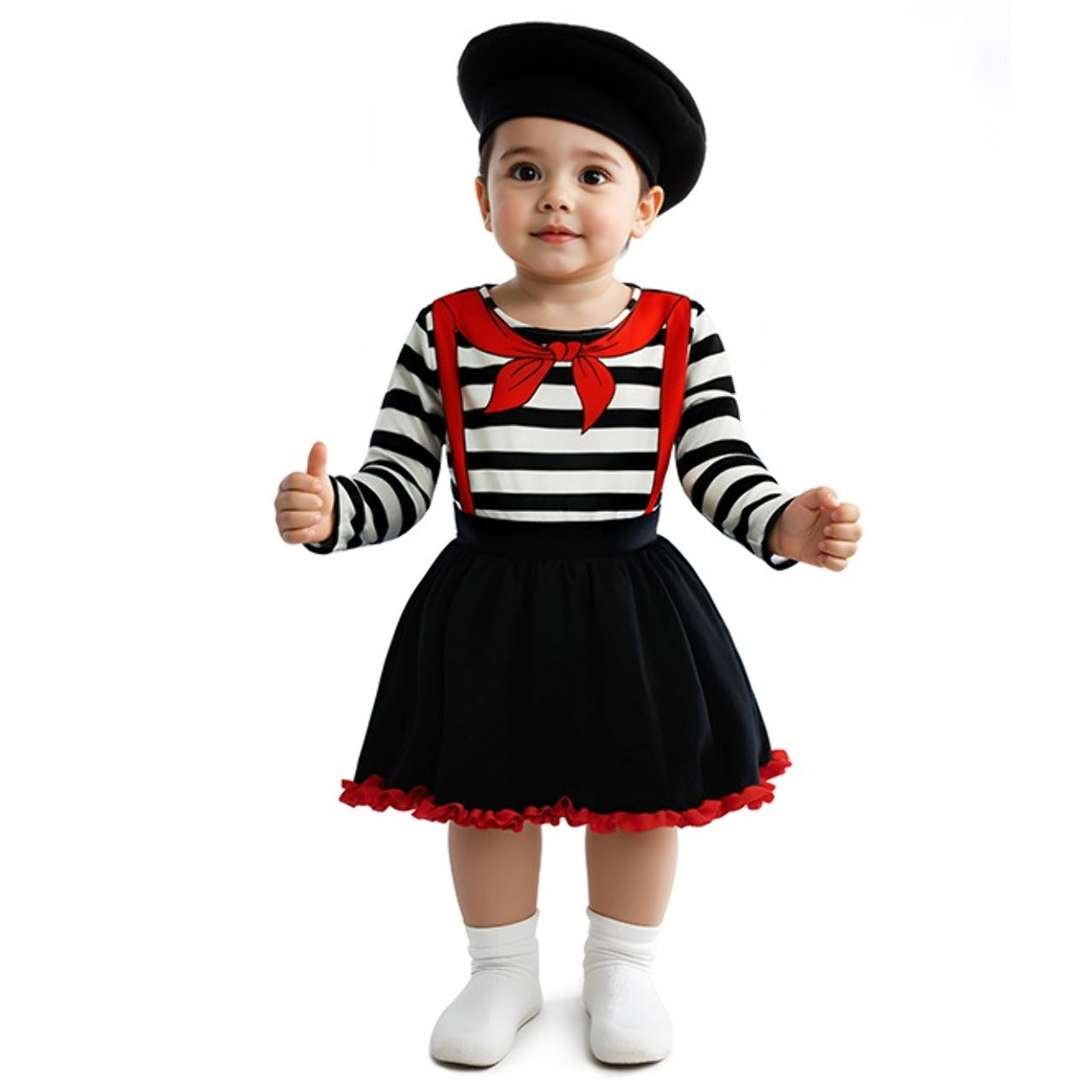 Déguisement Mime Béret bébé