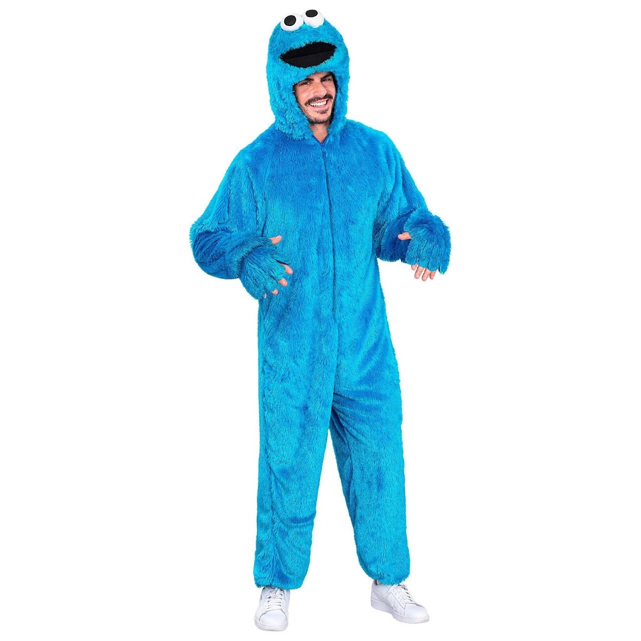 Déguisement de Cookie Monster pour adulte