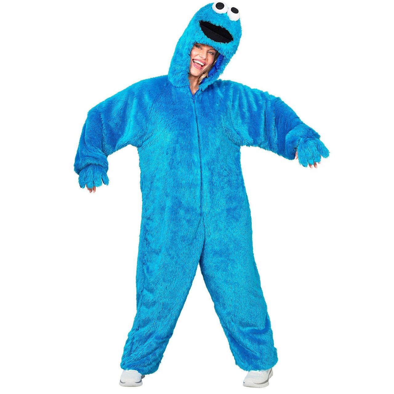 Déguisement de Cookie Monster pour adulte