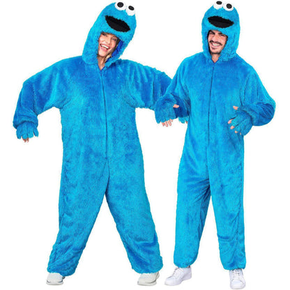 Déguisement de Cookie Monster pour adulte