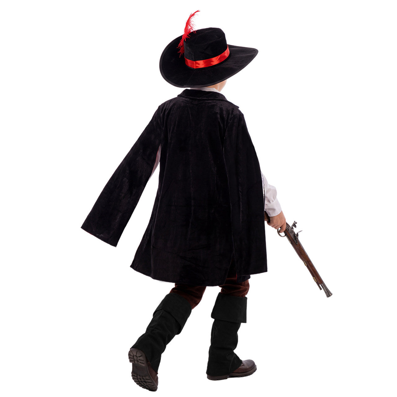 Déguisement Mousquetaire Noir enfant