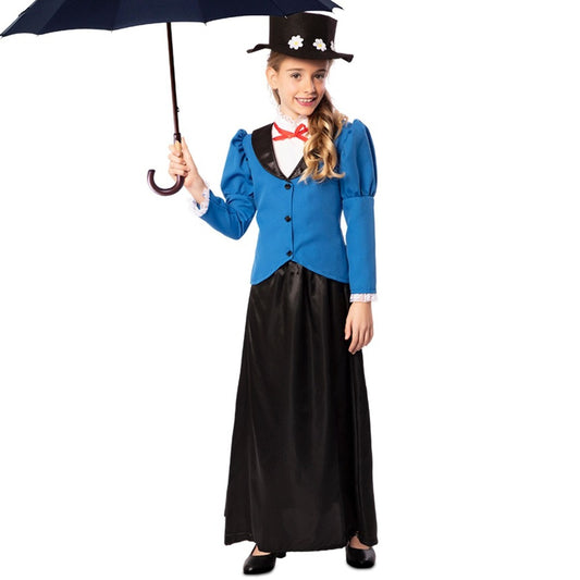 Déguisement de Nounou Poppins pour fille