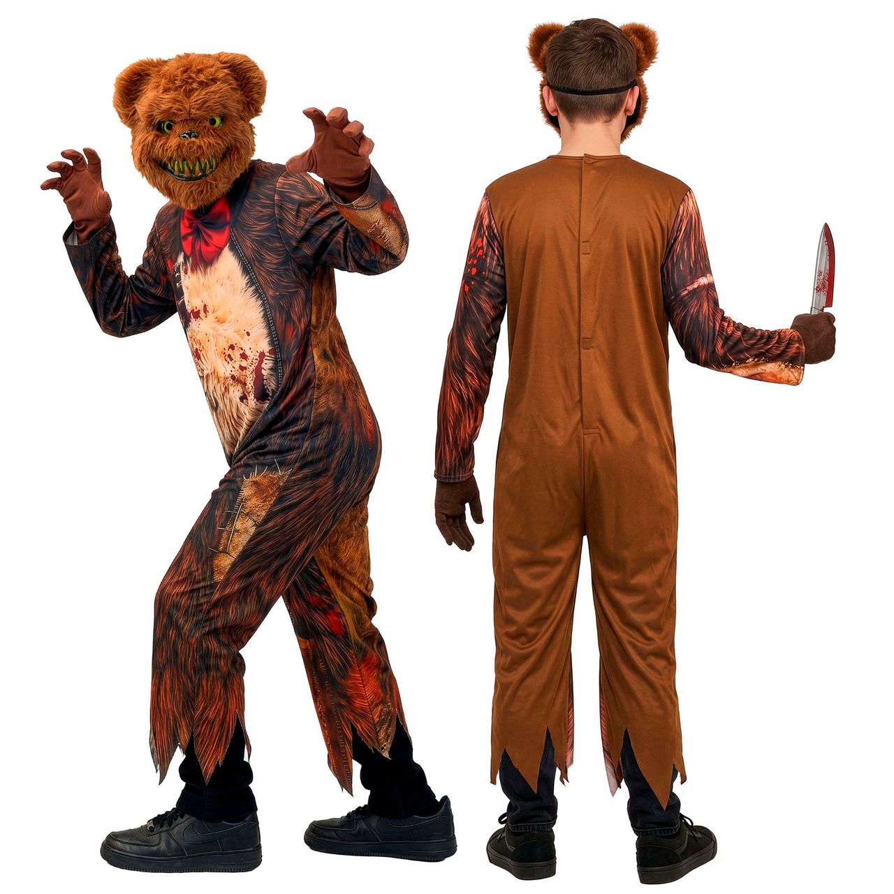 Déguisement d’Ours Tueur Zombie pour enfant