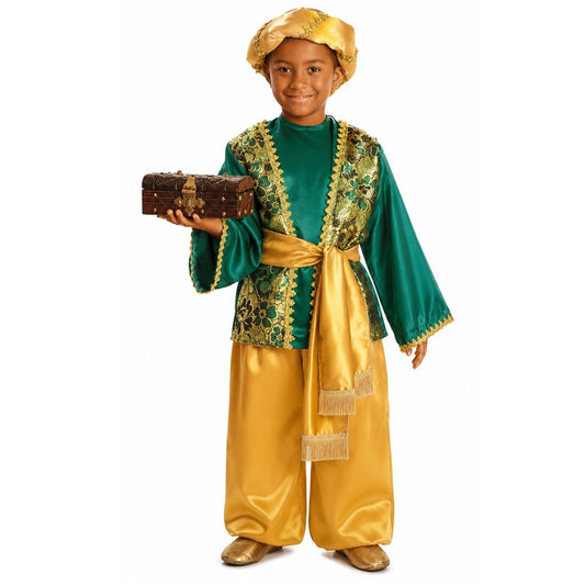 Déguisement Page Vert enfant