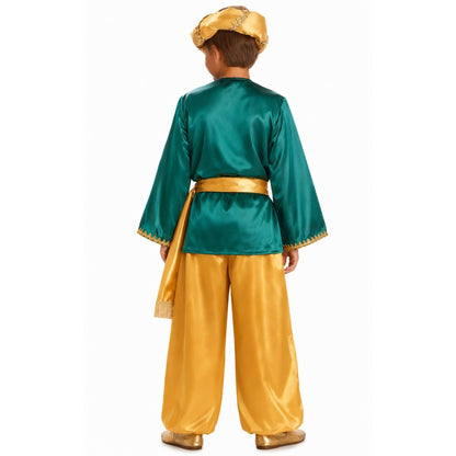 Déguisement Page Vert enfant