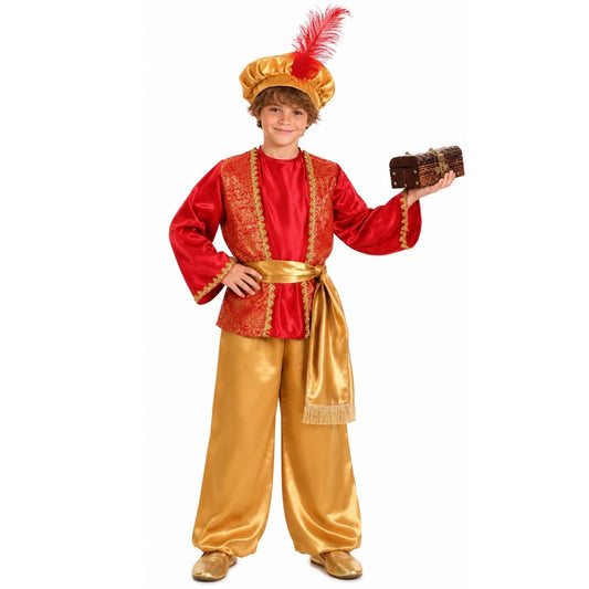 Déguisement Page Rouge enfant
