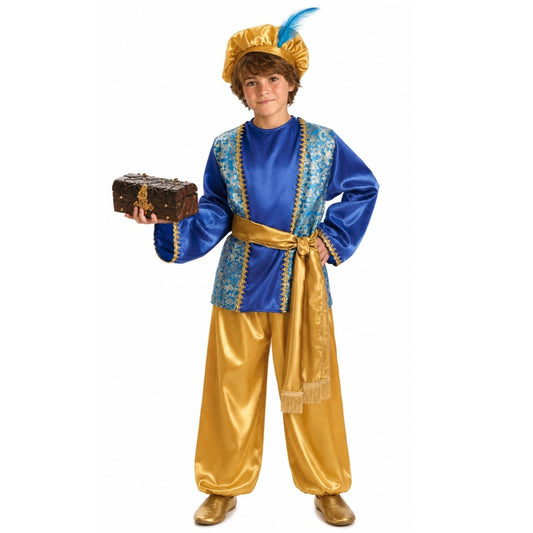 Déguisement Page Bleu enfant