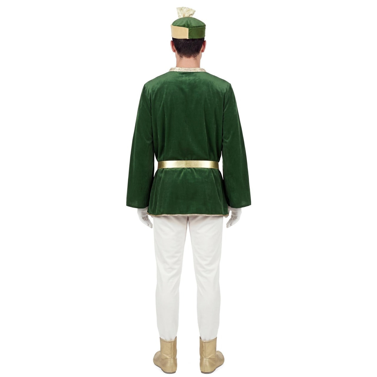 Déguisement Page Royal Vert Deluxe adulte