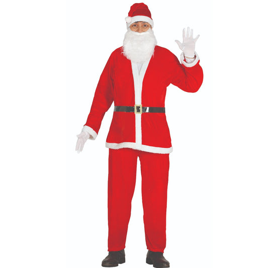 Déguisement de Père Noël Velours pour adulte