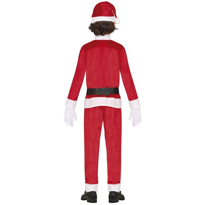 Déguisement de Père Noël Velours pour enfant 