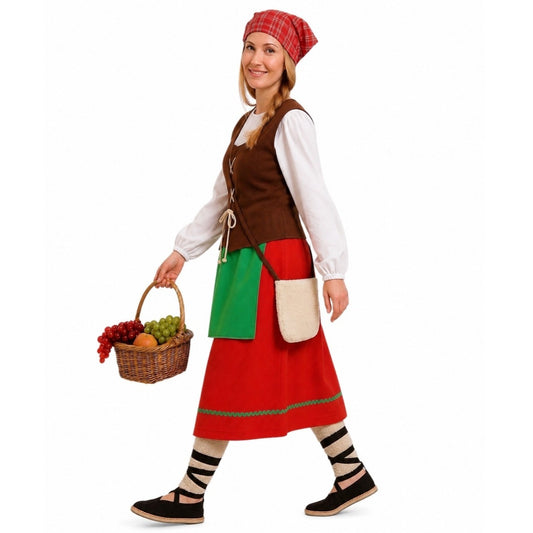 Déguisement Bergère Asturienne femme