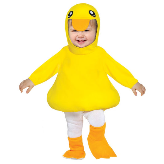 Déguisement de canard à capuche pour bébé