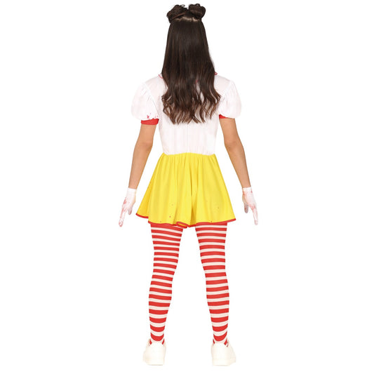 Déguisement Clown Burger adolescente