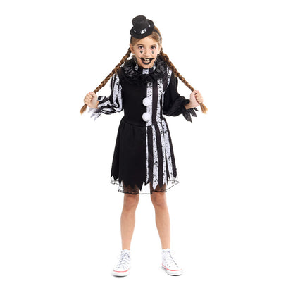 Déguisement de Clown sinistre pour fille