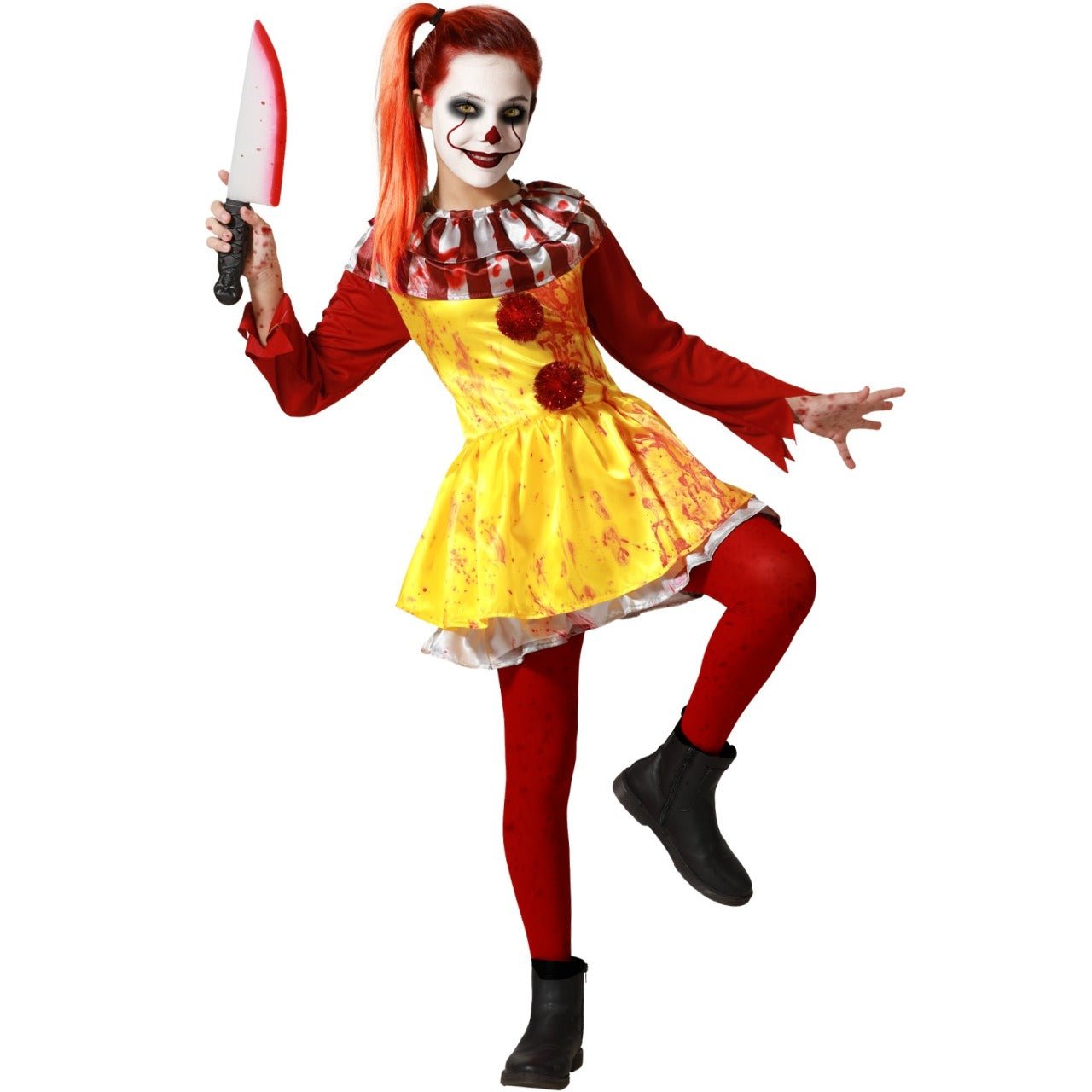 Déguisement Clown Sinistre McDonald fille