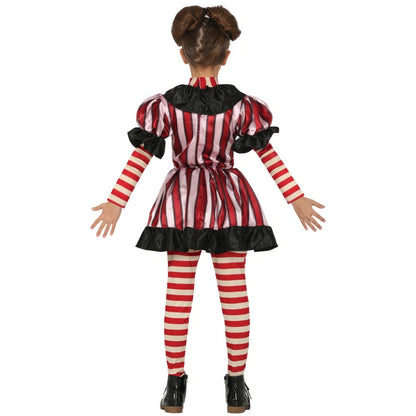 Déguisement de Clown Sinistre Éco pour fille