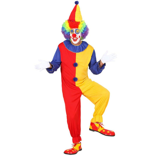 Déguisement Clown Bicolore adulte