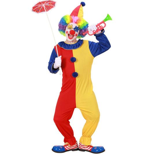 Déguisement Clown Bicolore Enfant