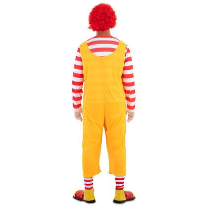 Déguisement Clown Burger Jaune adulte
