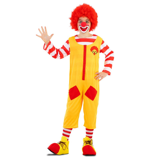 Déguisement Clown Burger Jaune enfant