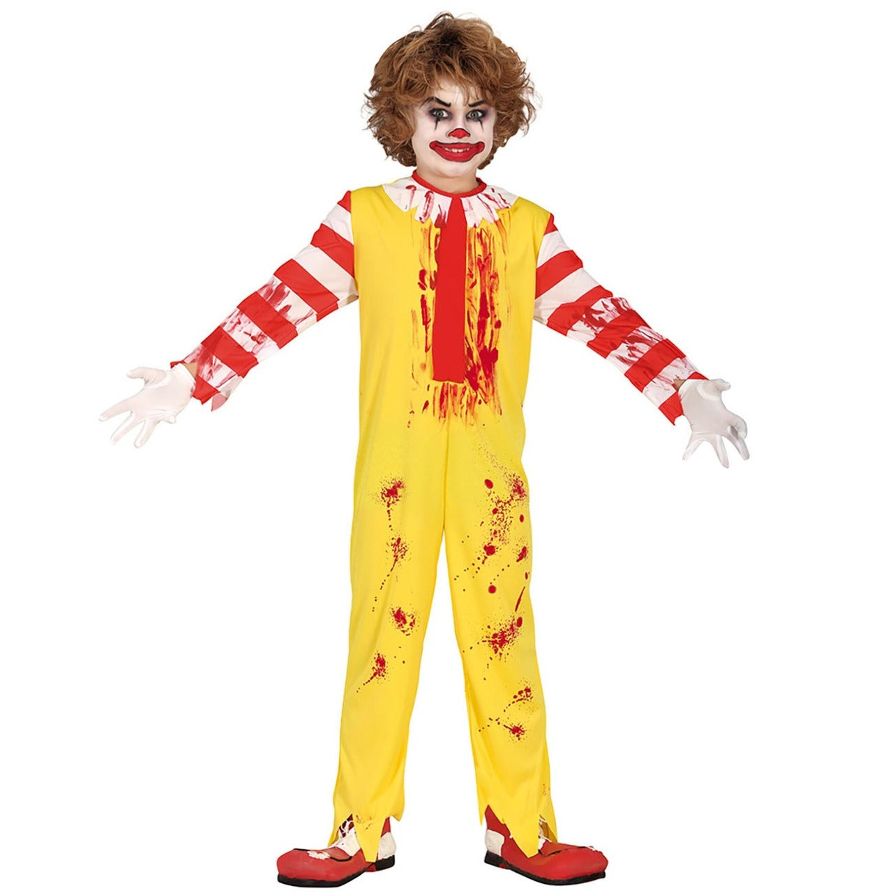 Déguisement Clown Burger Sanglant enfant