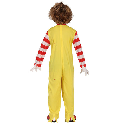 Déguisement Clown Burger Sanglant enfant