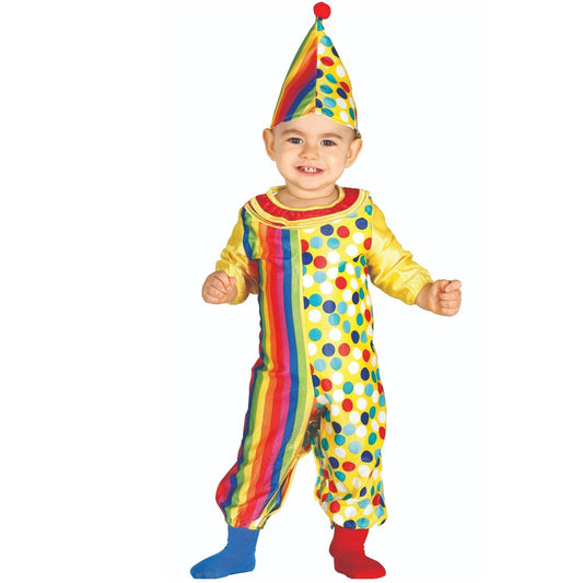 Déguisement de clown drôle pour bébé