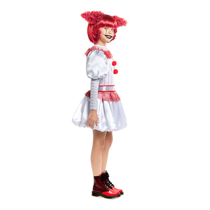 Déguisement de Clown IT Macabre pour fille 