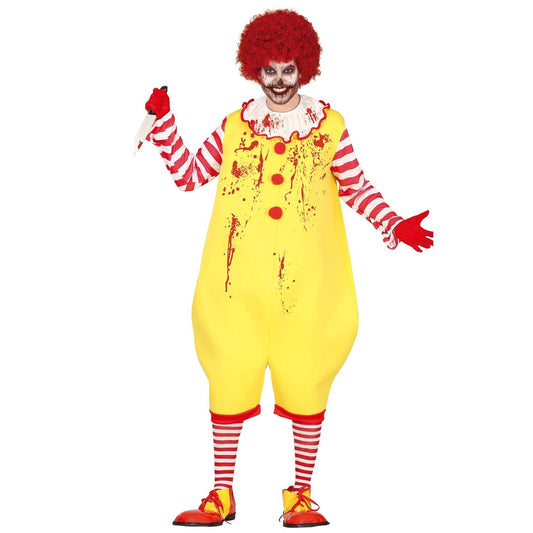 Déguisement de Clown McDonald Sanglant pour adulte