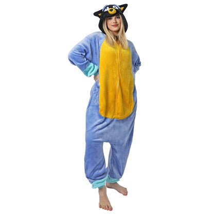 Déguisement de Chien Bluey pour adulte 