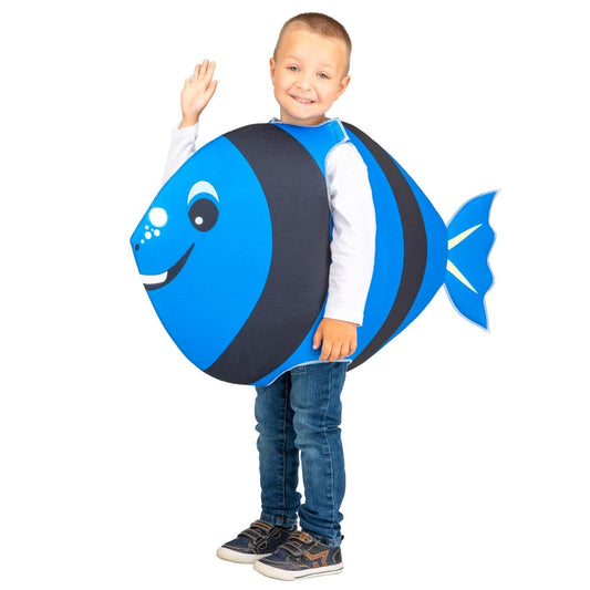 Déguisement de poisson Dory bleu enfant