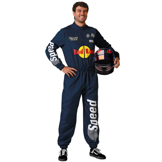 Déguisement de Pilote de Formule 1 Bleu pour adulte
