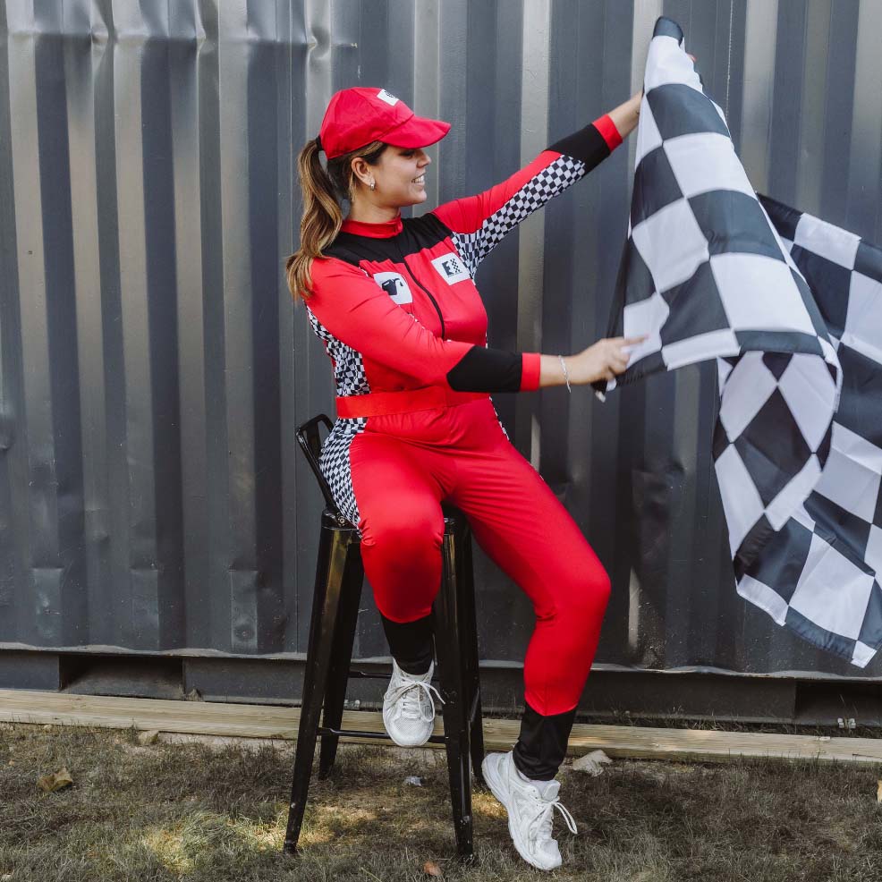 Disfraz piloto mujer