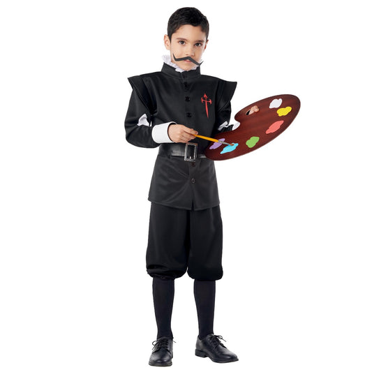 Déguisement de peintre Velázquez noir pour enfant