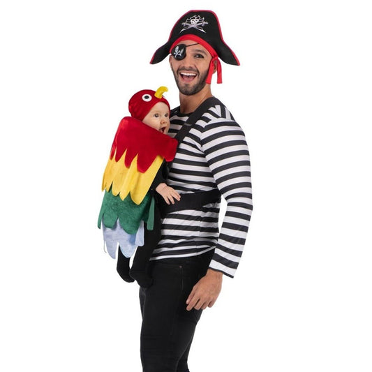 Déguisement Pirate avec Perroquet adulte