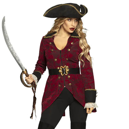 Costume de pirate de luxe pour femme