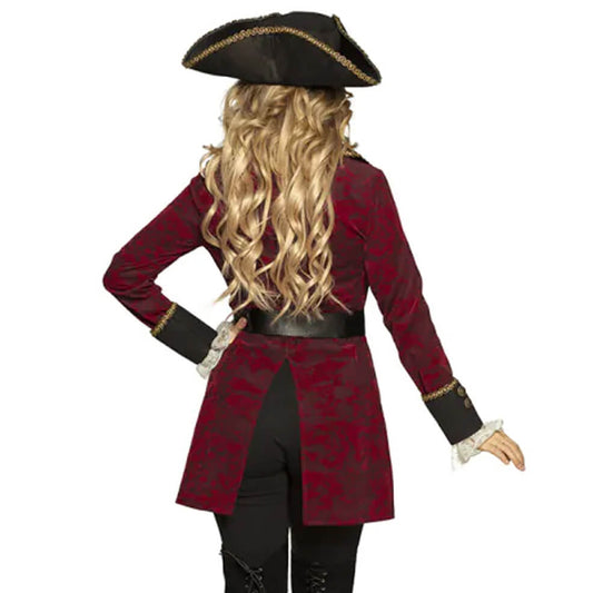 Costume de pirate de luxe pour femme